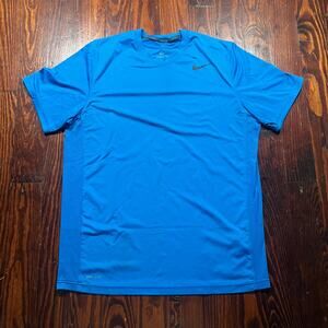 Nike L Sporty Training Shirt Blue Regular